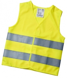 Bezpečnostní vesta dětská - žlutá